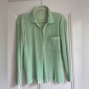 Issey Miyake summer button down